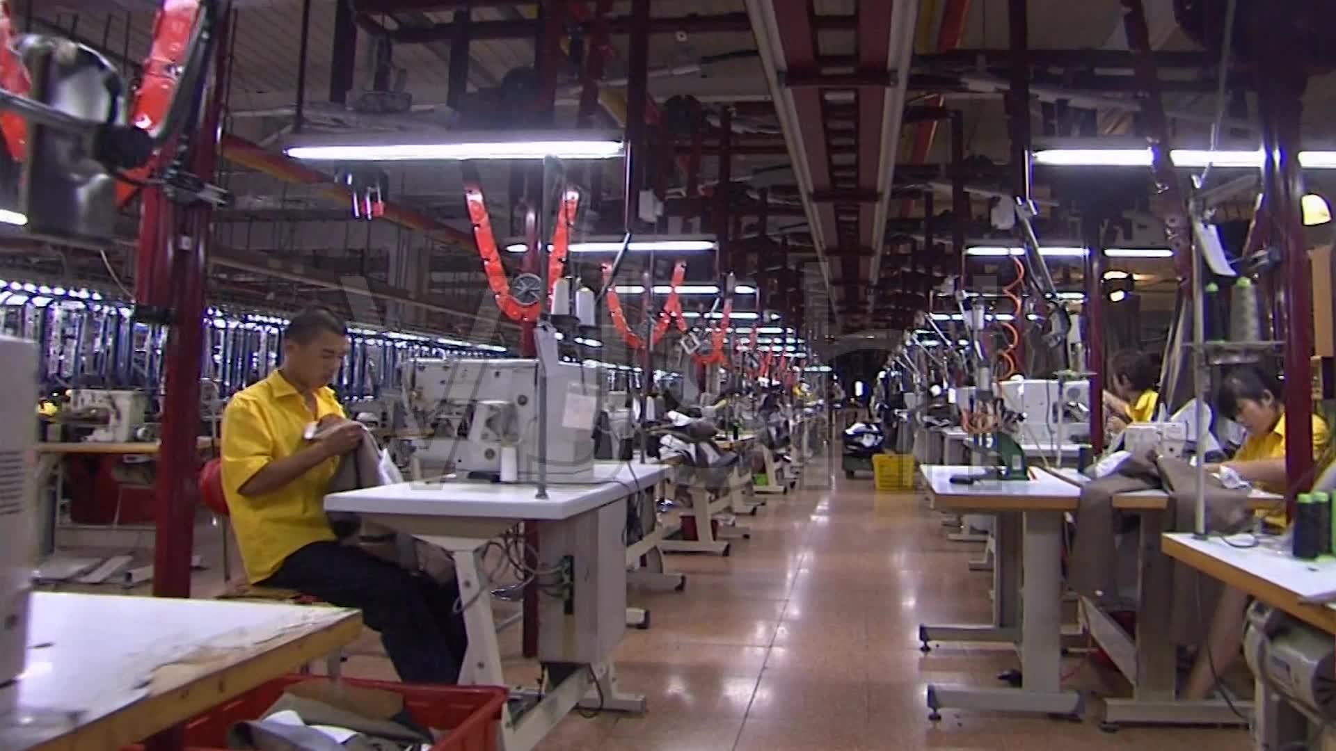 服裝生產(chǎn)車間實拍視頻_1920X1080_高清視頻素材下載(編號:166808)_實拍視頻