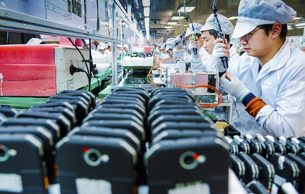 兩路寸灘保稅港區 生產智能終端產品超1億臺